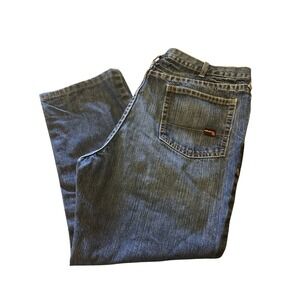 Ariat FR M3 Loose Straight Blue Jeans Men's 47x28.75 Cat 2 Work Flame Resistant